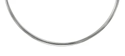 Ernstes Design Damen Halskette 20-Fach Drahtseil Collier 40cm Silber DS10-40
