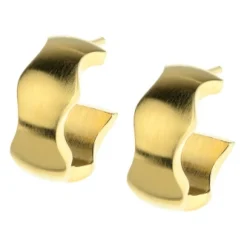 Ernstes Design Damen Ohrstecker Gold E581