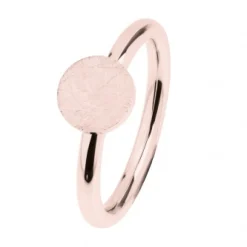 Ernstes Design Damen Ring mattiert Größe 55 Rosegold R476-55