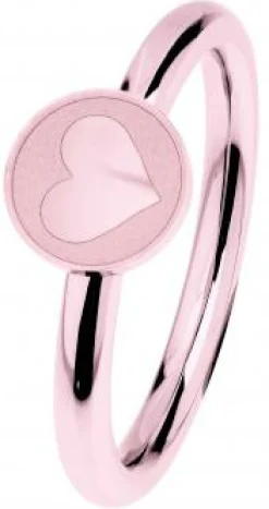 Ernstes Design Damen Ring Größe 55 Rosegold R482-55