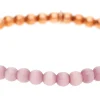Esprit Damen Armband Edelstahl Rosegold/lila Spheres ESBR11641E165