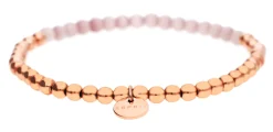 Esprit Damen Armband Edelstahl Rosegold/lila Spheres ESBR11641E165