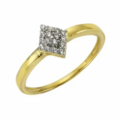 Fascination by Ellen K. 375 Gelb Zirkonia Ring 41675917394014
