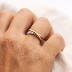 Fascination by Ellen K. Gold 333 dreifarbig Ring 41677359743070