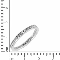 Fascination by Ellen K. Gold 375 Zirkonia weiß Ring 41675918671966