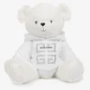 Givenchy Weißer Teddybär für Kinder, 40 cm, Luxus-Plüschtier, Kuscheltier weiß
