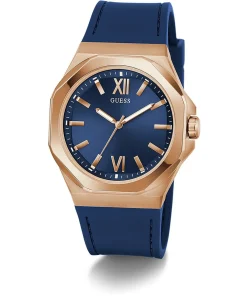 Guess Armbanduhr Herren Emperor GW0850G3 Blau/Roségold