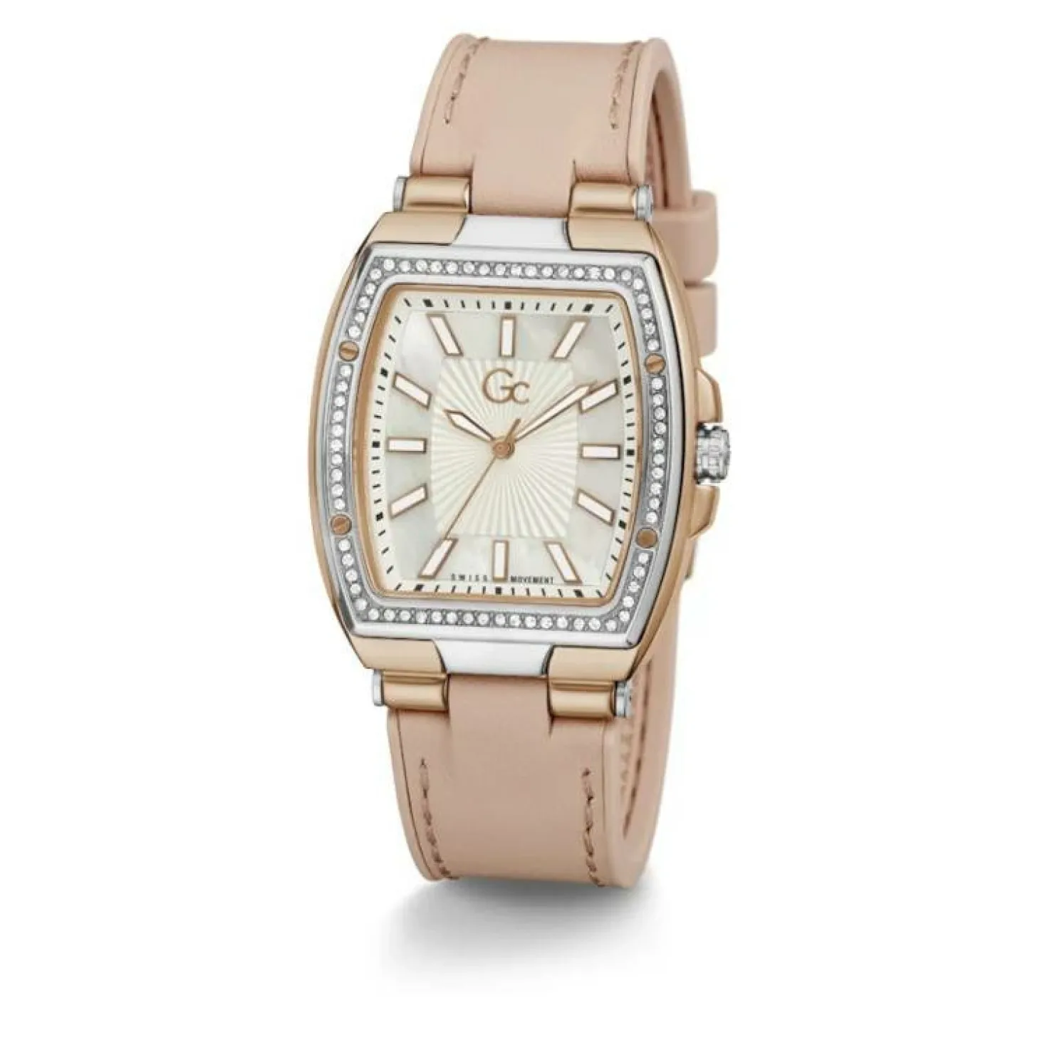 Guess Collection Damen Armbanduhr Couture Tonneau Y90003L1MF