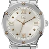 Guess Collection Damen Armbanduhr GC Spirit Lady Silber-Roségold Y60001L1MF