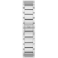 GUESS Collection GC Damen Armbanduhr Coussin Sleek Mid Size 34mm silber blau Z25003L7MF