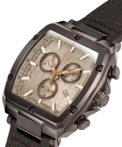 Guess Collection Herren Spirit Tonneau Uhr Braun Y83008G1MF Gc Guess Collection Herren Spirit Tonneau Uhr Braun Y83008G1MF