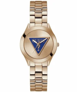 Guess Damen Armbanduhr TRI PLAQUE roségold 34 mm GW0675L3