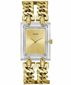 Guess Damen Armbanduhr MOD HEAVY METAL gold 29 mm GW0669L1