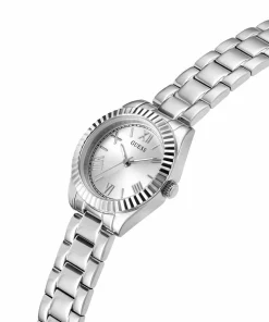 Guess Damen Armbanduhr MINI LUNA silber 30 mm GW0687L1