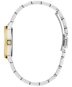 GUESS Damen Analog-Armbanduhr CHARLOTTE GW0767L4 in Zweifarbig