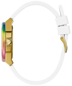 Guess Damen Armbanduhr 38 mm Armband Silikon GW0556L2