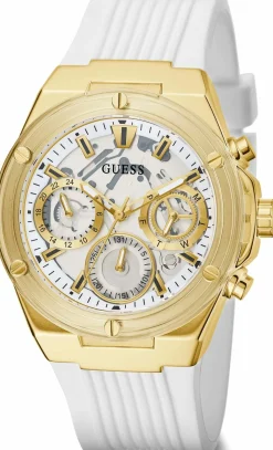Guess Damen Armbanduhr 39 mm Armband Silikon GW0409L2