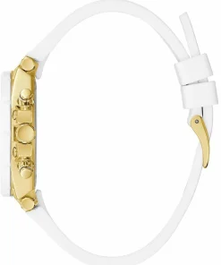 Guess Damen Armbanduhr Active Life 38 mm Regenbogenarmband und -markierungen Armband Silicone GW0432L1