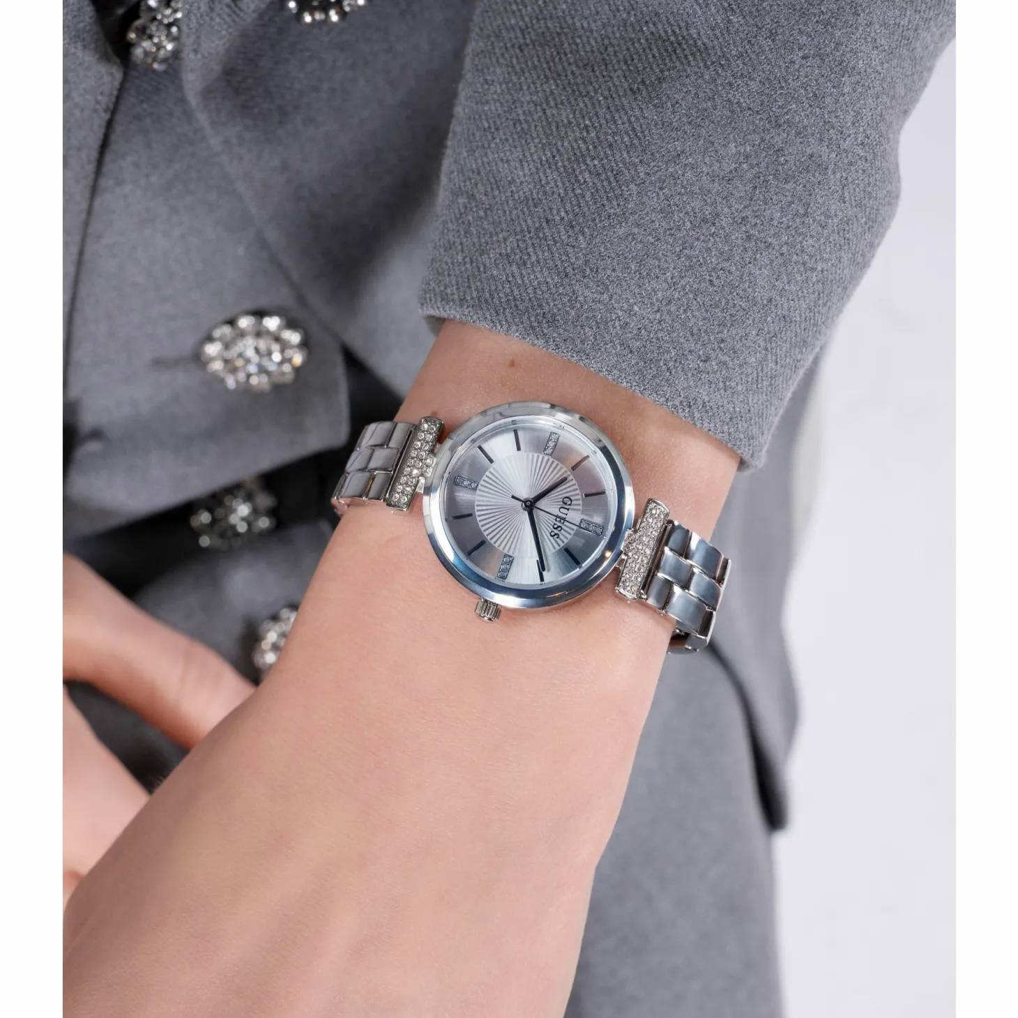 Guess Damen Armbanduhr Array