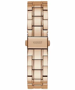 Guess Damen Armbanduhr Be Loved 38 mm Herz auf Zifferblatt Armband Edelstahl GW0380L3