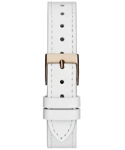 GUESS Damen Armbanduhr CHARMED in Weiß & Roségold-Ton GW0684L4