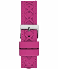 Guess Damen Armbanduhr Corset schwarz, pink, silber 38 mm GW0599L1