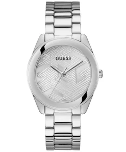 Guess Damen Armbanduhr Cubed silber 40 mm GW0606L1