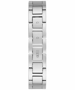 Guess Damen Armbanduhr Fame Triangle silber 34 mm GW0644L1