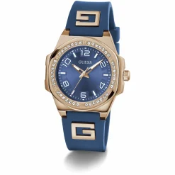 Guess Damen Armbanduhr G HYPE GW0617L3 Blau/Roségold