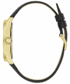 Guess Damen Armbanduhr G Gloss schwarz, gold 36 mm GW0608L2