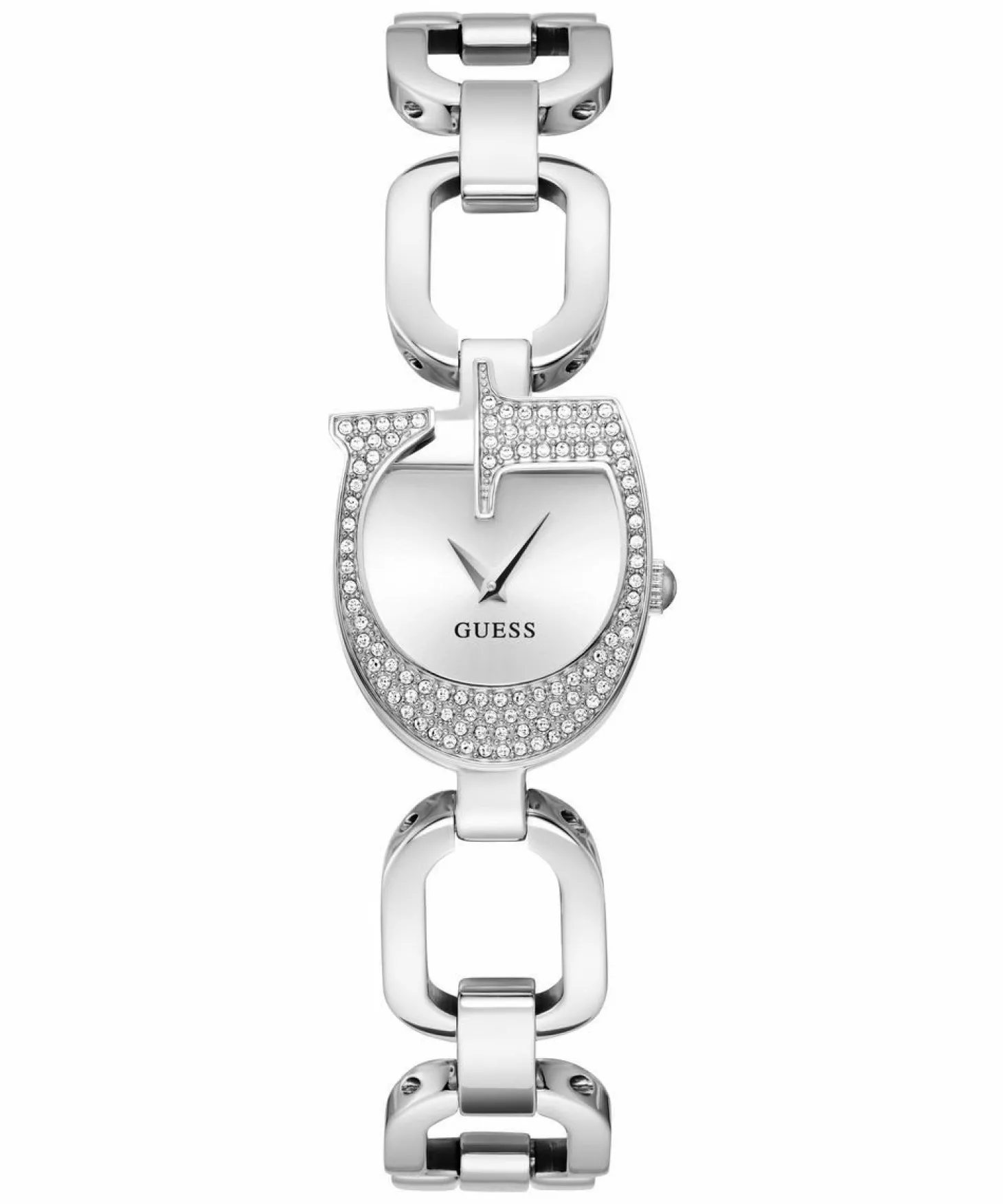 Guess Damen Armbanduhr GIA silber 22 mm GW0683L1