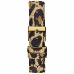 Guess Damen Armbanduhr GLITZ PLAQUE gold GW0745L2