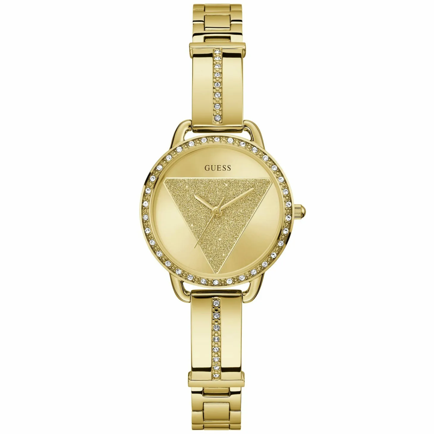 Guess Damen Armbanduhr goldfarben GT TRI BELLINI GW0914L2