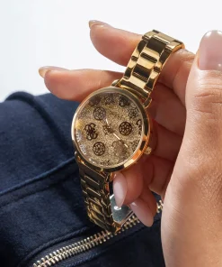 Guess Damen Armbanduhr Gold Sugarplum GW0670L2