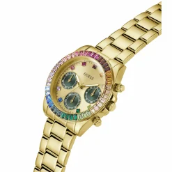 Guess Damen Armbanduhr Halo Rainbow