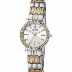 Guess Damen Armbanduhr Hayley roségold, silber 30 mm GW0612L3