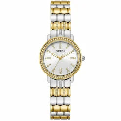 Guess Damen Armbanduhr Hayley gold, silber 30 mm GW0612L2