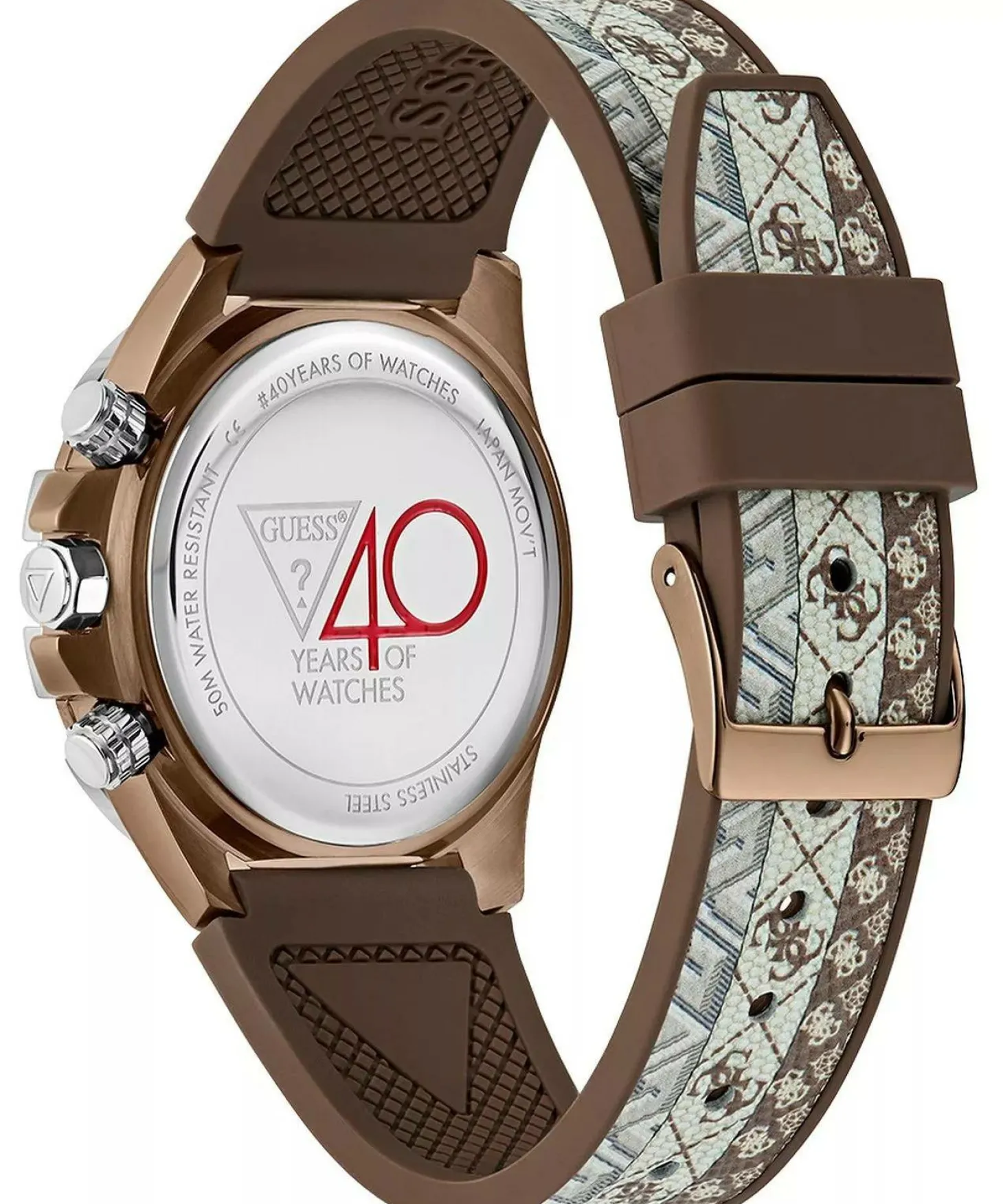 Guess Damen Armbanduhr ICONIC 40th Anniversary Special Edition Multicolor GW0813L2