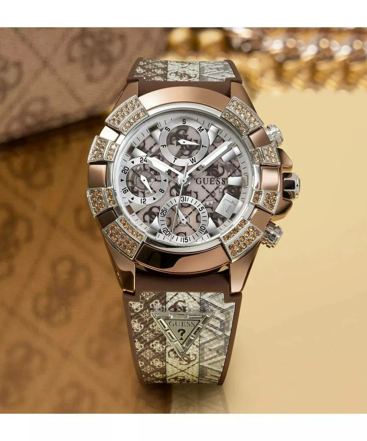 Guess Damen Armbanduhr ICONIC 40th Anniversary Special Edition Multicolor GW0813L2