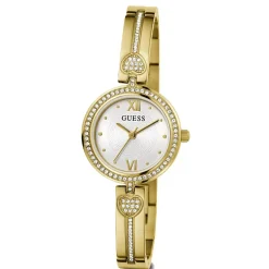 Guess Damen Armbanduhr LOVEY gold 27 mm GW0655L2
