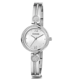 Guess Damen Armbanduhr LOVEY silber 27 mm GW0655L1