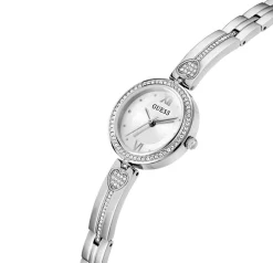 Guess Damen Armbanduhr LOVEY silber 27 mm GW0655L1