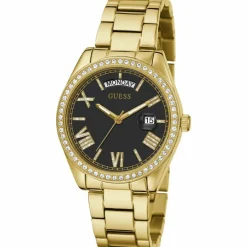 Guess Damen Armbanduhr Luna goldfarben GW0307L2 36 mm