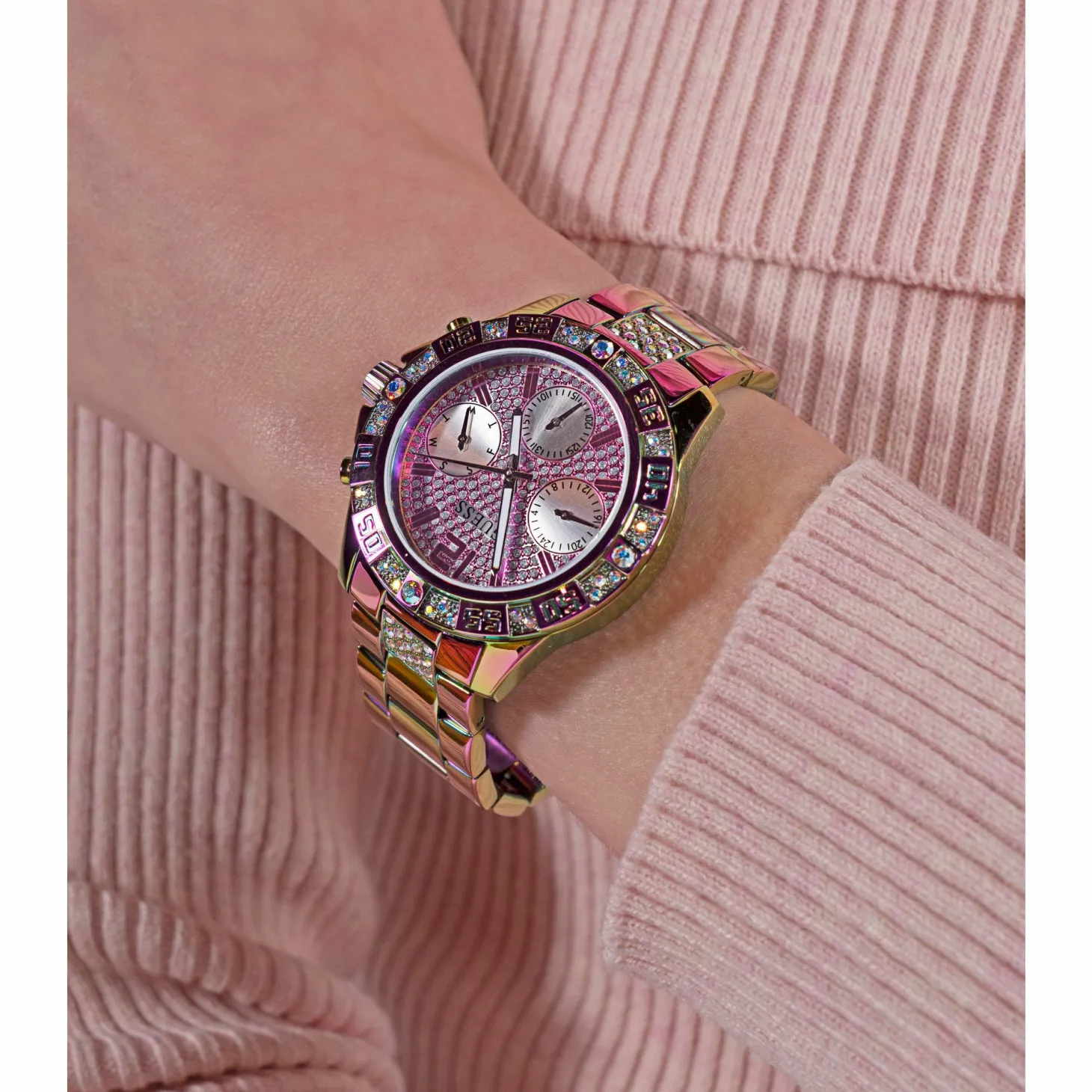 Guess Damen Armbanduhr Majesty