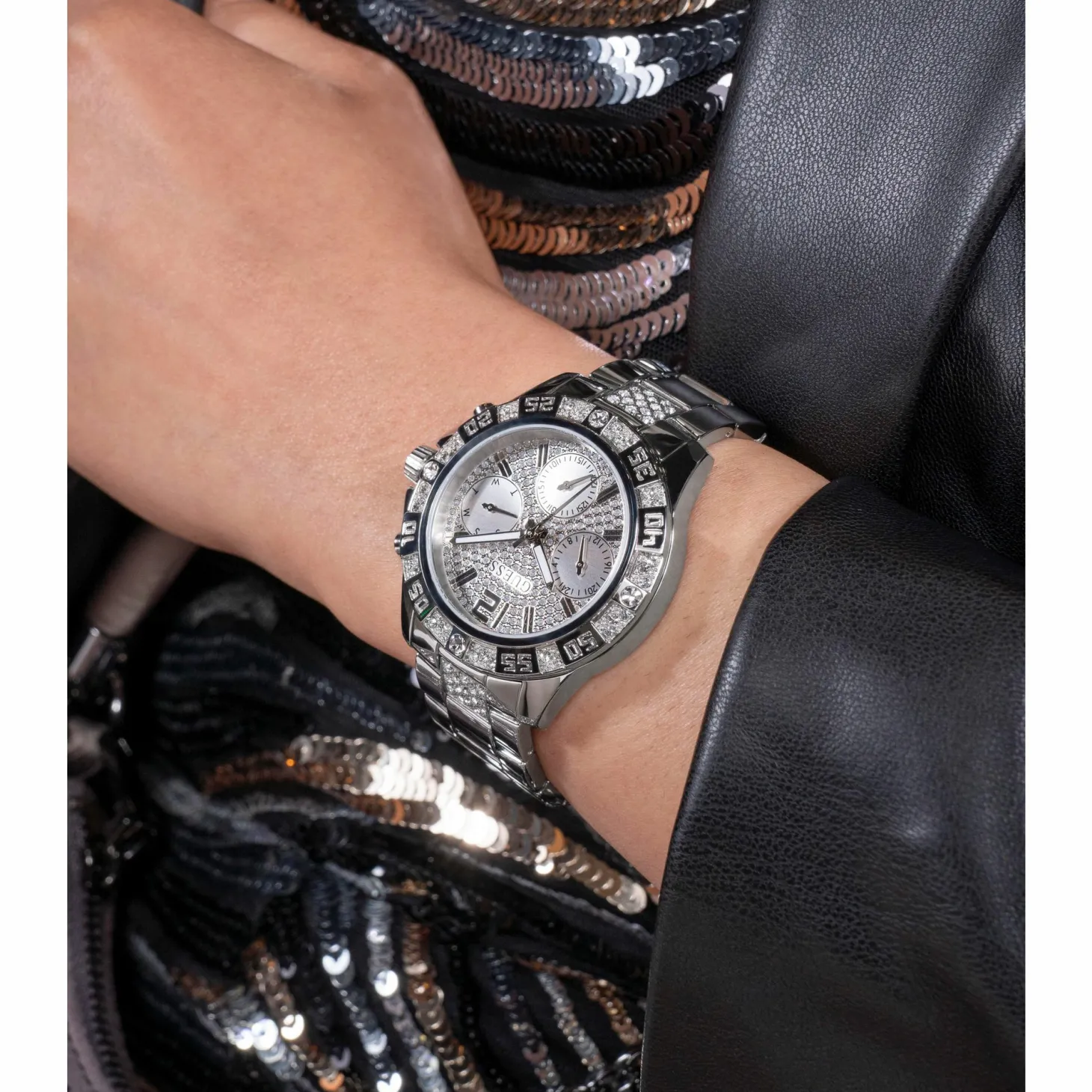 Guess Damen Armbanduhr Majesty