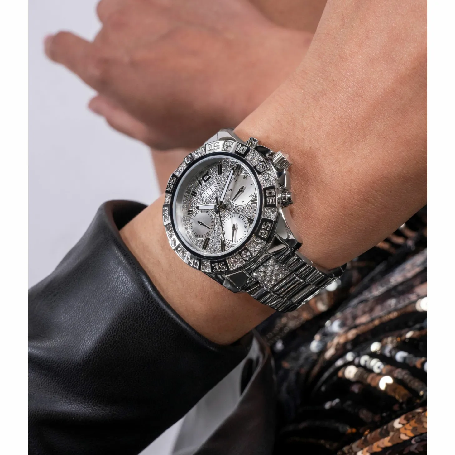 Guess Damen Armbanduhr Majesty