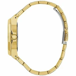 Guess Damen Armbanduhr Misfit, schwarz, gold 38 mm GW0597L1