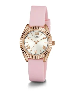 Guess Damen Armbanduhr Mini Luna rosa, rosegold GW0724L3
