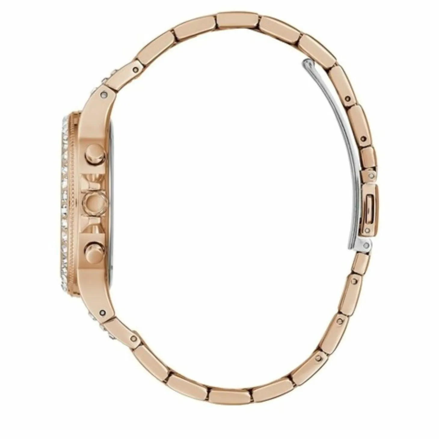 Guess Damen Armbanduhr Moonlight roségold GW0320L3 36 mm