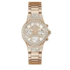 Guess Damen Armbanduhr Moonlight roségold GW0320L3 36 mm